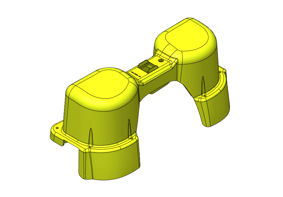 1102 Touch Trainer Drive Motor Cover with decals