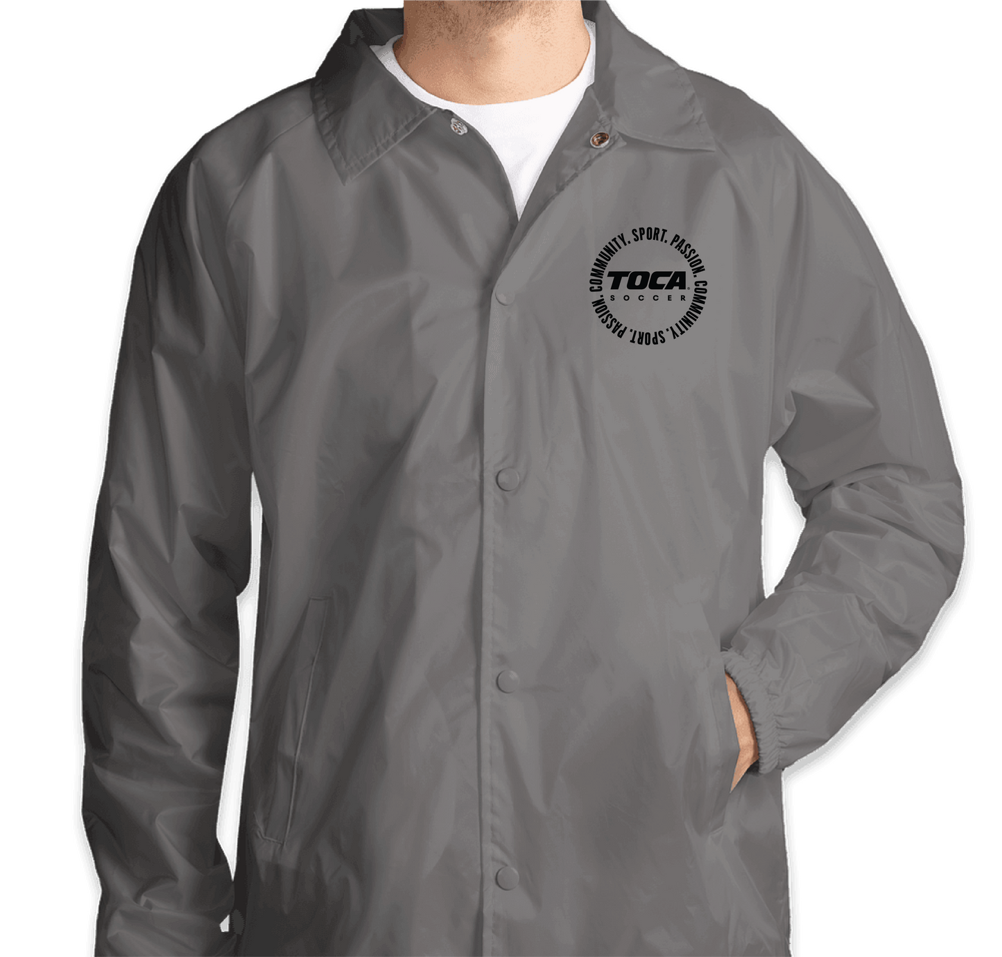 Coaches Jacket TOCA Sport. Passion. Community.