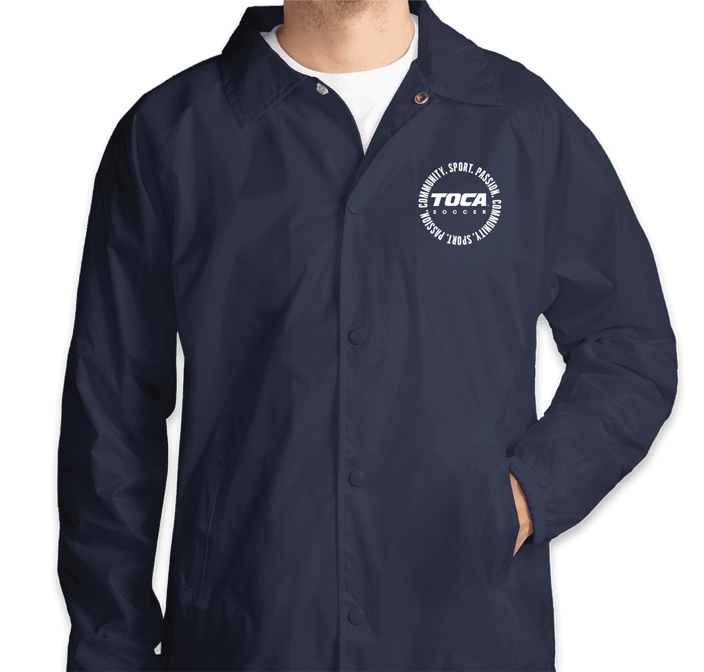 Coaches Jacket TOCA Sport. Passion. Community.