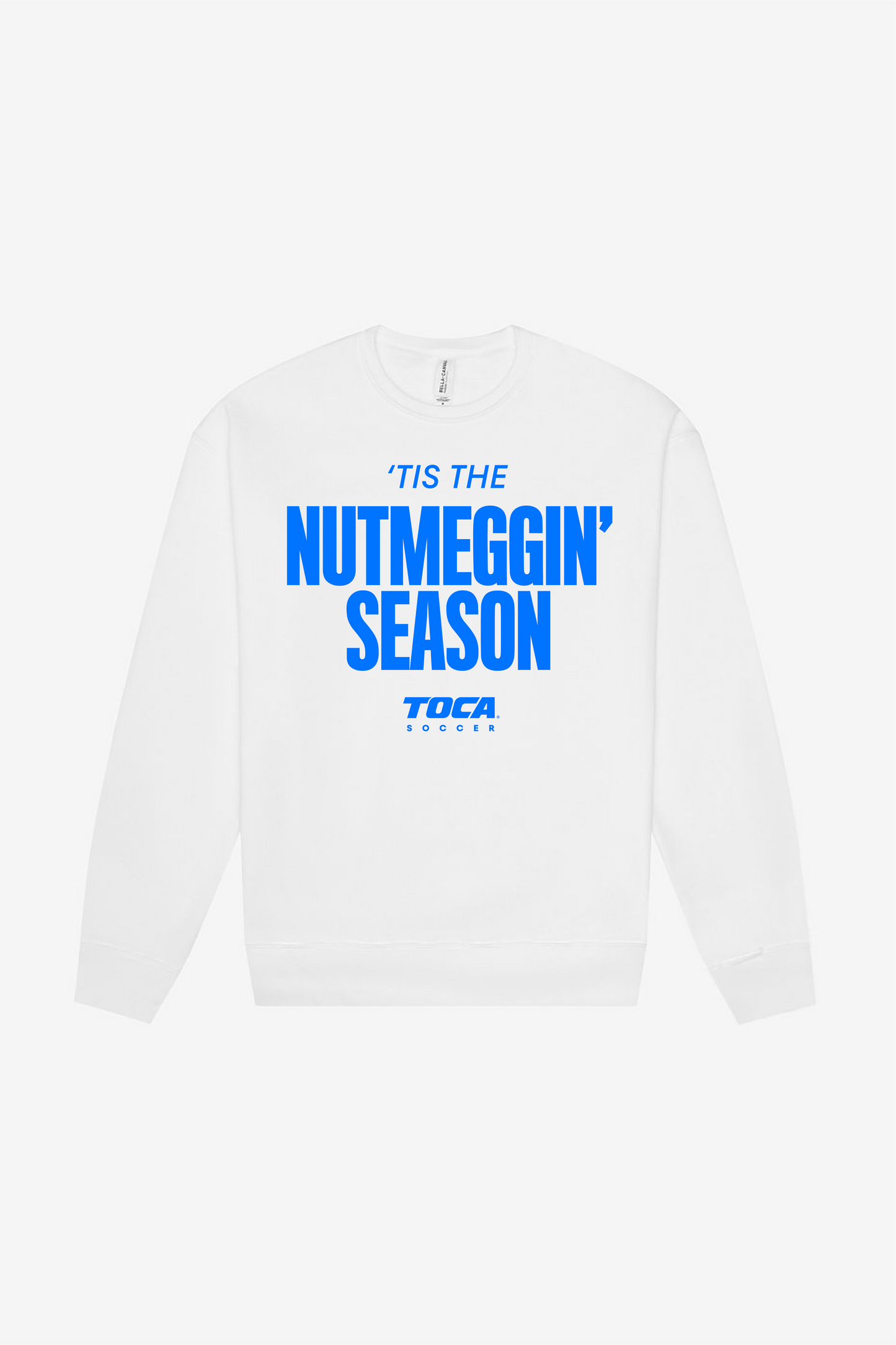 'Tis The Nutmeggin' Season Crewneck Front