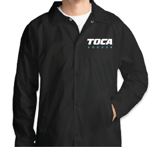 Coaches Jacket TOCA Soccer Logo
